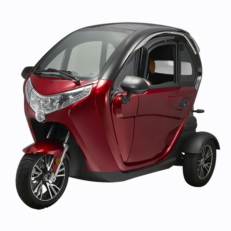 Chooyou 2022 New T414 Electric 3 Wheel Scooter E Scooters 60V 1500W Closed Cabin Motor Tricycle for Adults