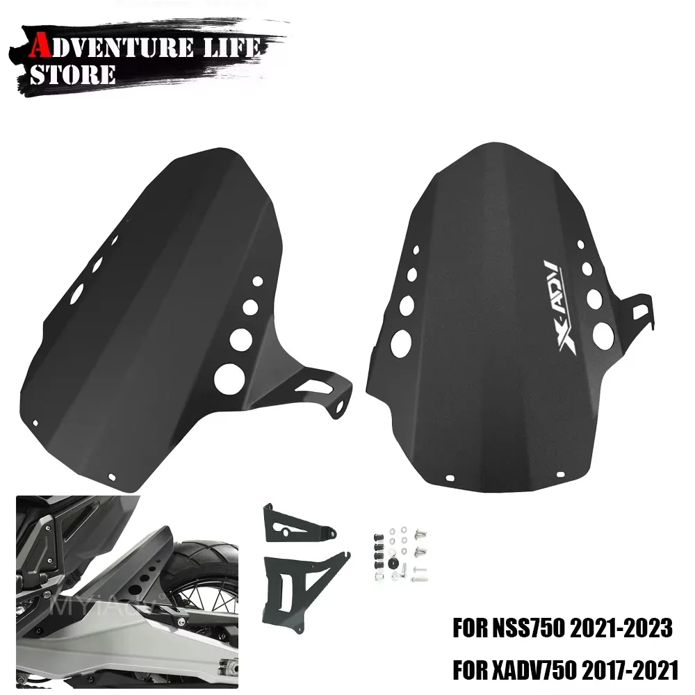 

Motorcycle Rear Mudguard Mount Wheel Tire Hugger Mud Guard Fender Splash Protector For Honda NSS750 X-ADV 750 NSS 750 XADV750