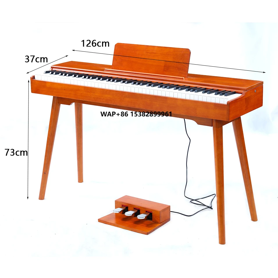 

Solid Wood Hammer Piano Digital Professional 88 Key Weighted Digital Piano Musical Instrument Digital Piano