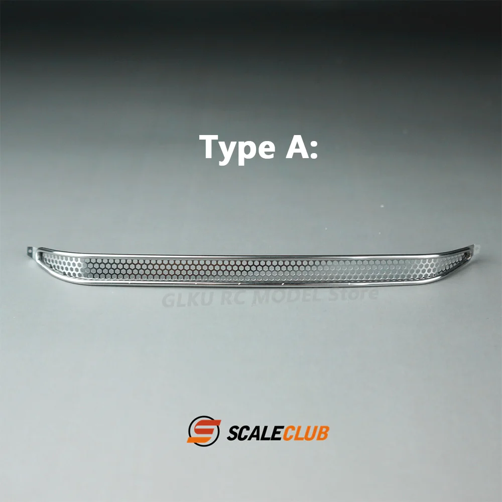SCALECLUB RC 1/14 Tractor Truck Windshield Protection Cover Front Face Parts DSW-TY-1 Compatible with Tamiya 770S Actros MAN