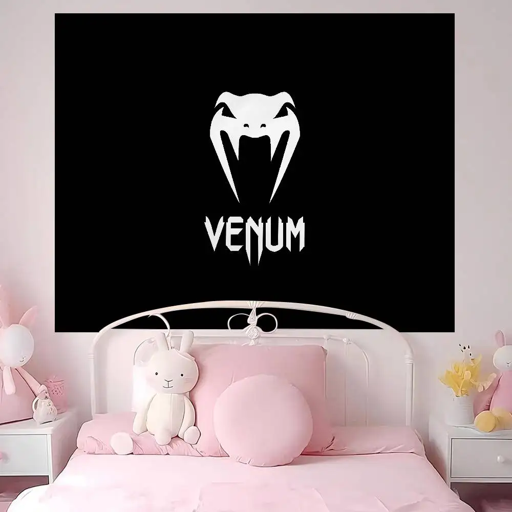 Snake Venom V-Venum Cartoon Tapestry Art Science Fiction Room Home Decor Wall Hanging Home Decor