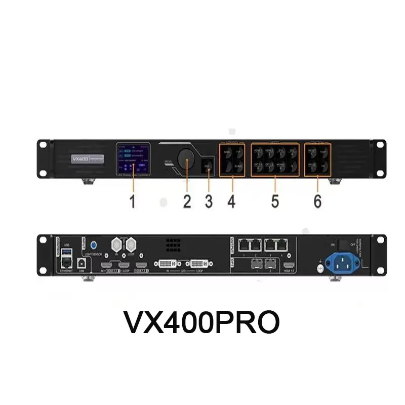 

Novastar VX400Pro Integrated LED Display Controller TwoinOne Light Emitting Diode Display Video Processor