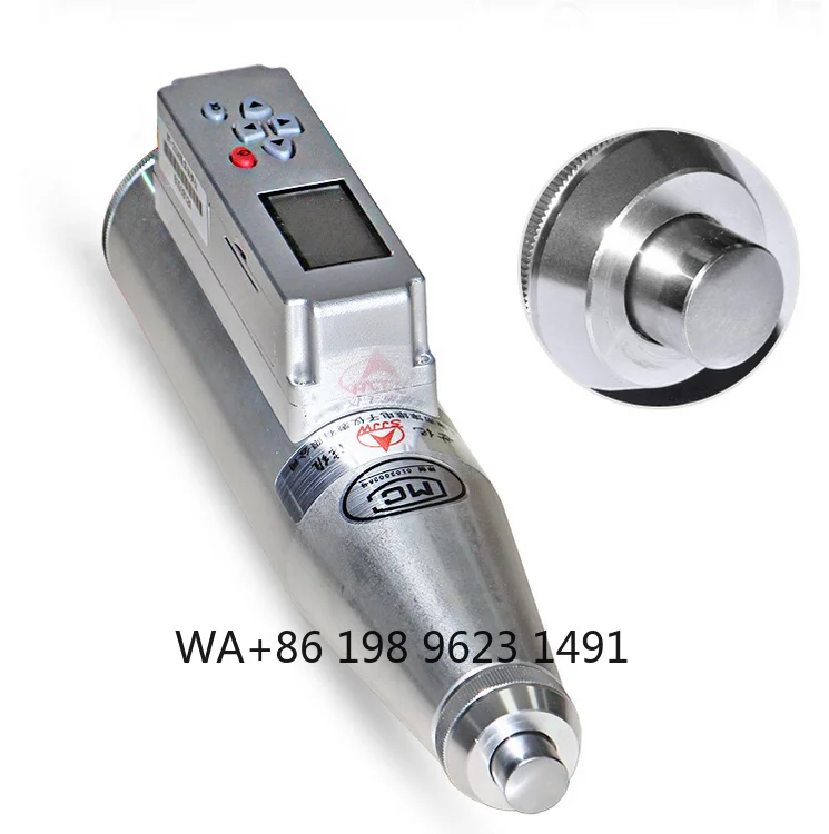 LCD Display Concrete Strength Rebound Tester Built-in Data Logger Portable Industrial Schmidt Hammer For Construction Building Q