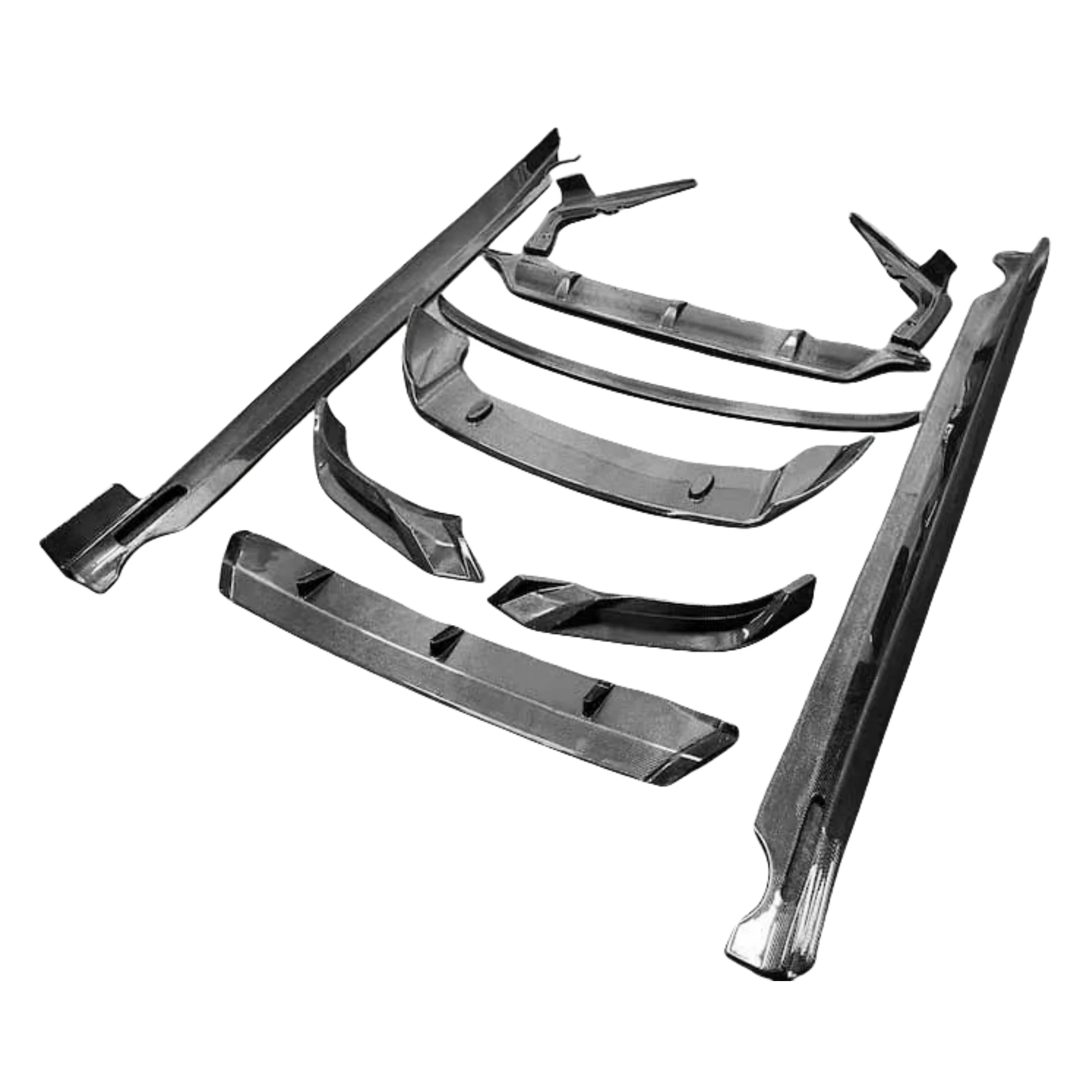 RELI لسيارات BMW 7 Series X7 ألياف الكربون العلامة التجارية الجديدة مجموعات الجسم الجبهة الشفاه الخلفية الشفة الجانبية تنورة المفسد ترقية قطع غيار السيارات لـ G07 2018 +