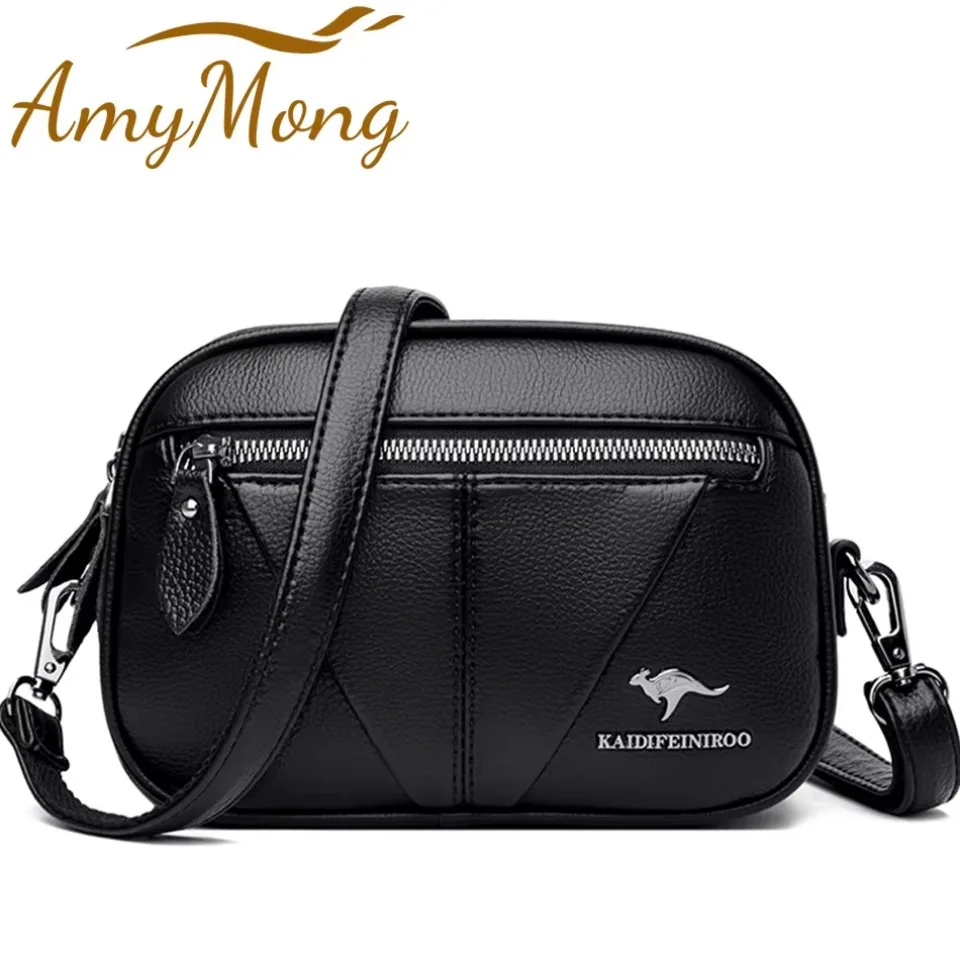 3 Layers Luxury Designer Handbags Purses Women Bag Super Quality Leather Small Shoulder Messenger Corssbody Tote Sac for Female