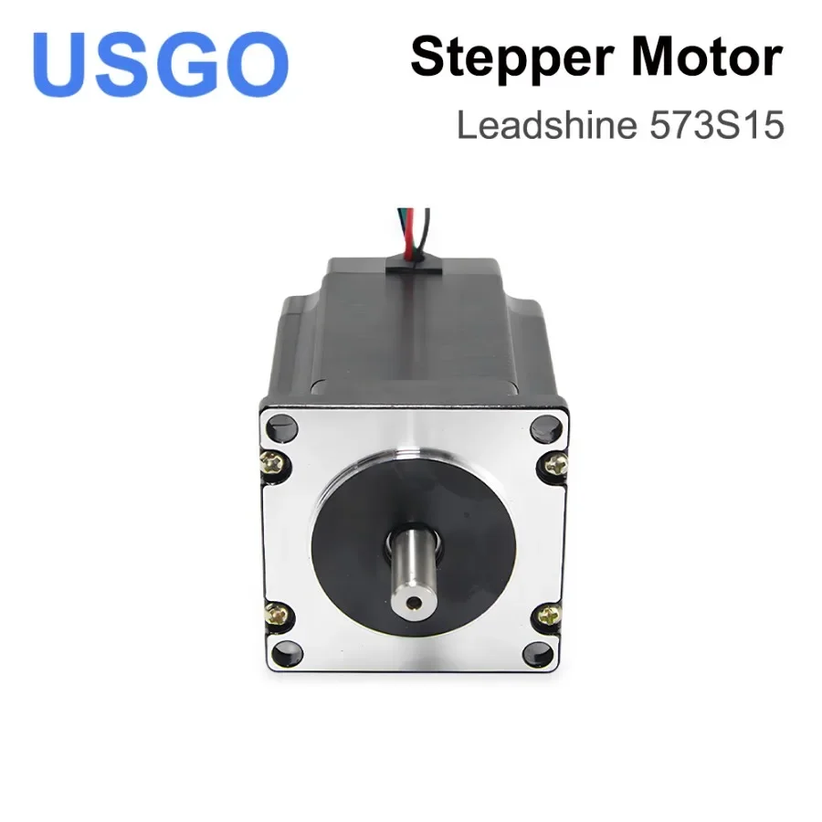 USGO Leadshine 573S15 3 phase Stepper Motor for NEMA23 5A Length 79mm (2.99 inch) Shaft 8mm (0.315 inch)