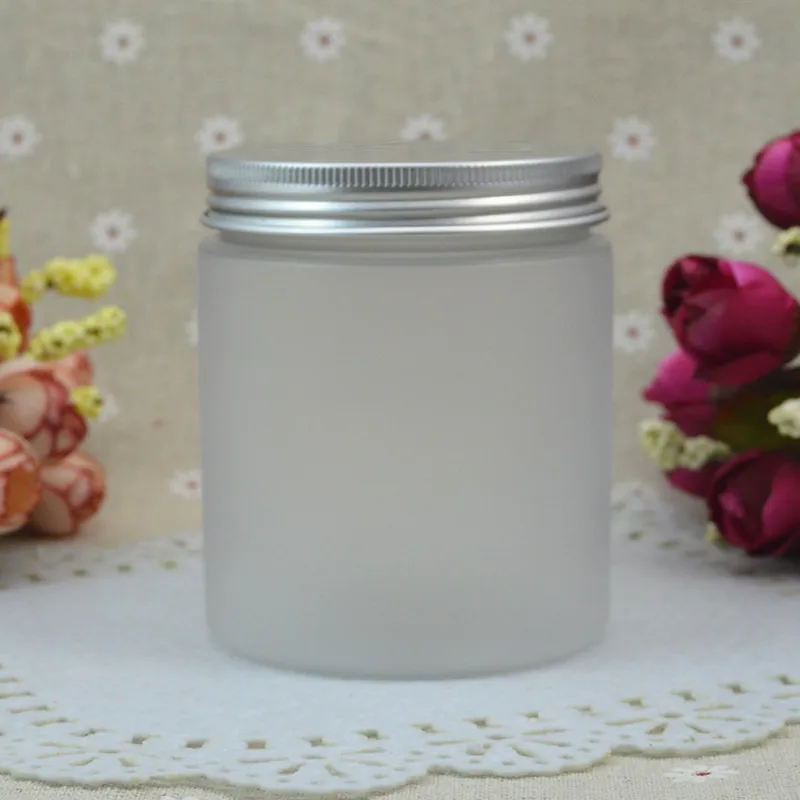 250G frosted plastic PET pot/jar/bottle tin essence/moisture gel day cream moisture serum body scrub skin care cosmetic packing