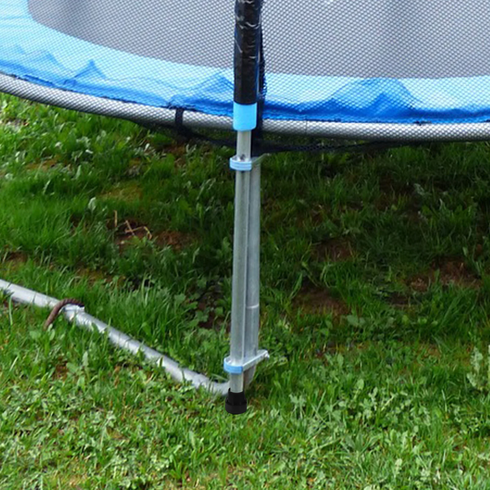 

4Pcs Trampoline Foot Pads Non Slip Rubber Leg Caps for Stability Shock Absorbing Trampoline Replacement Parts Indoor Outdoor Use