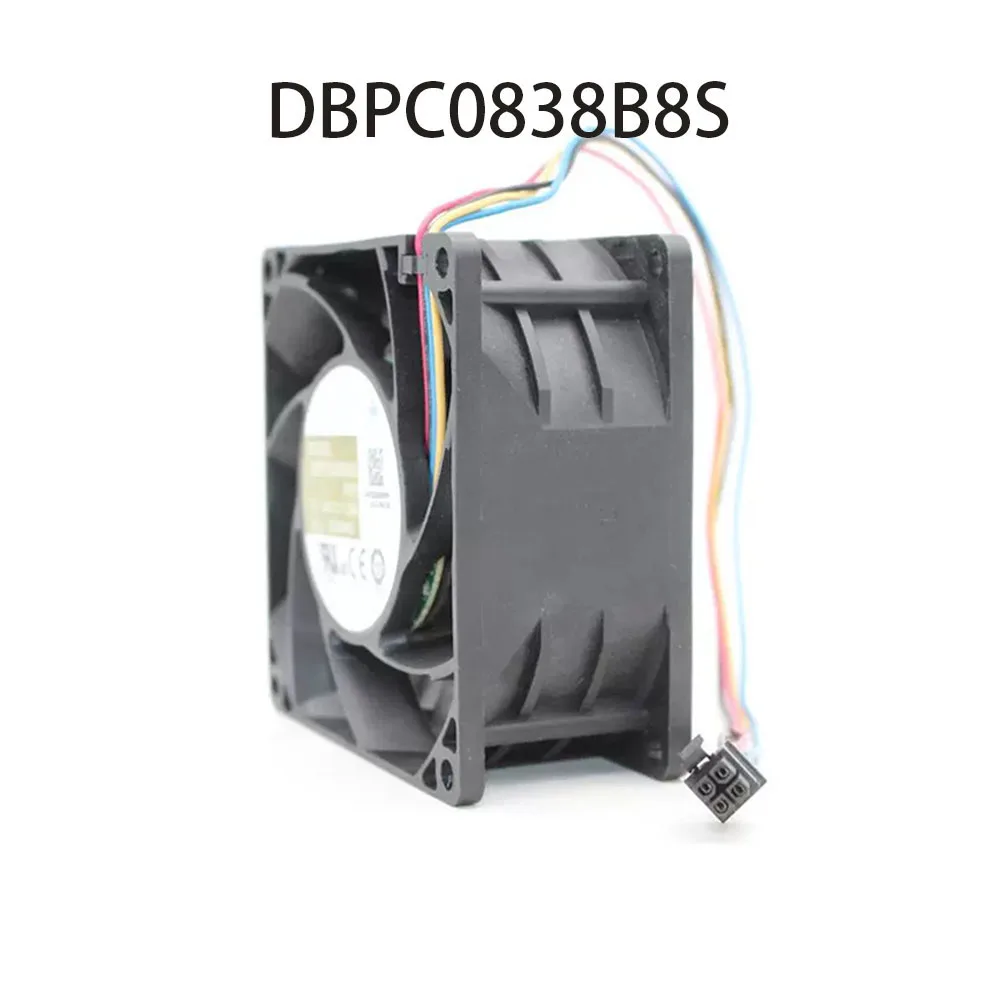 Server /CPU Cooling Fan DBPC0838B8S 48VDC 1.35A PWM 4-wire 80*80*38MM Industrial Axial flow Case