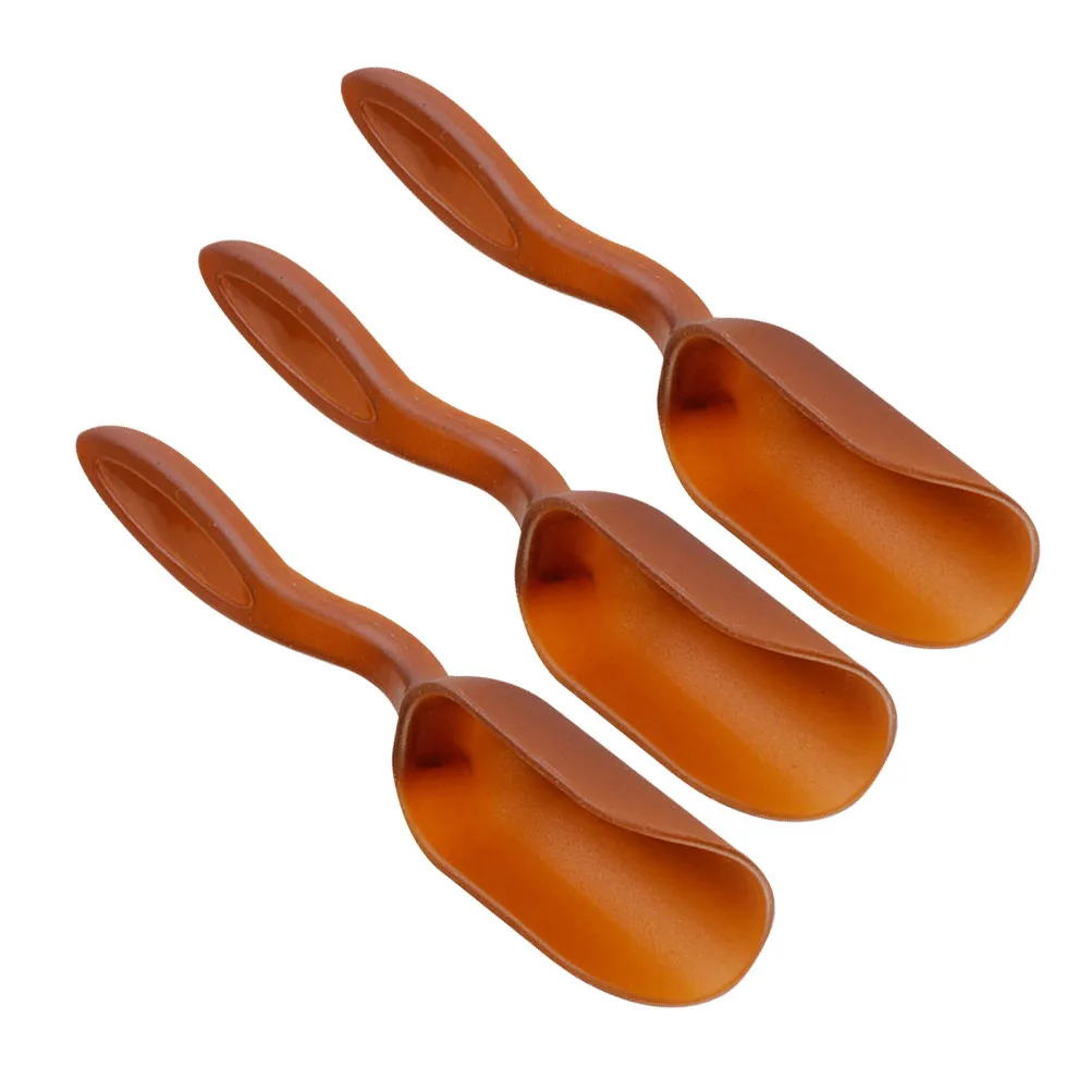 30Pcs Garden Soil Shovel Spoons Premium Durable Plastic Multipurpose Tea Spoon Dessert Scoop Mossy Microlandscape Succulent