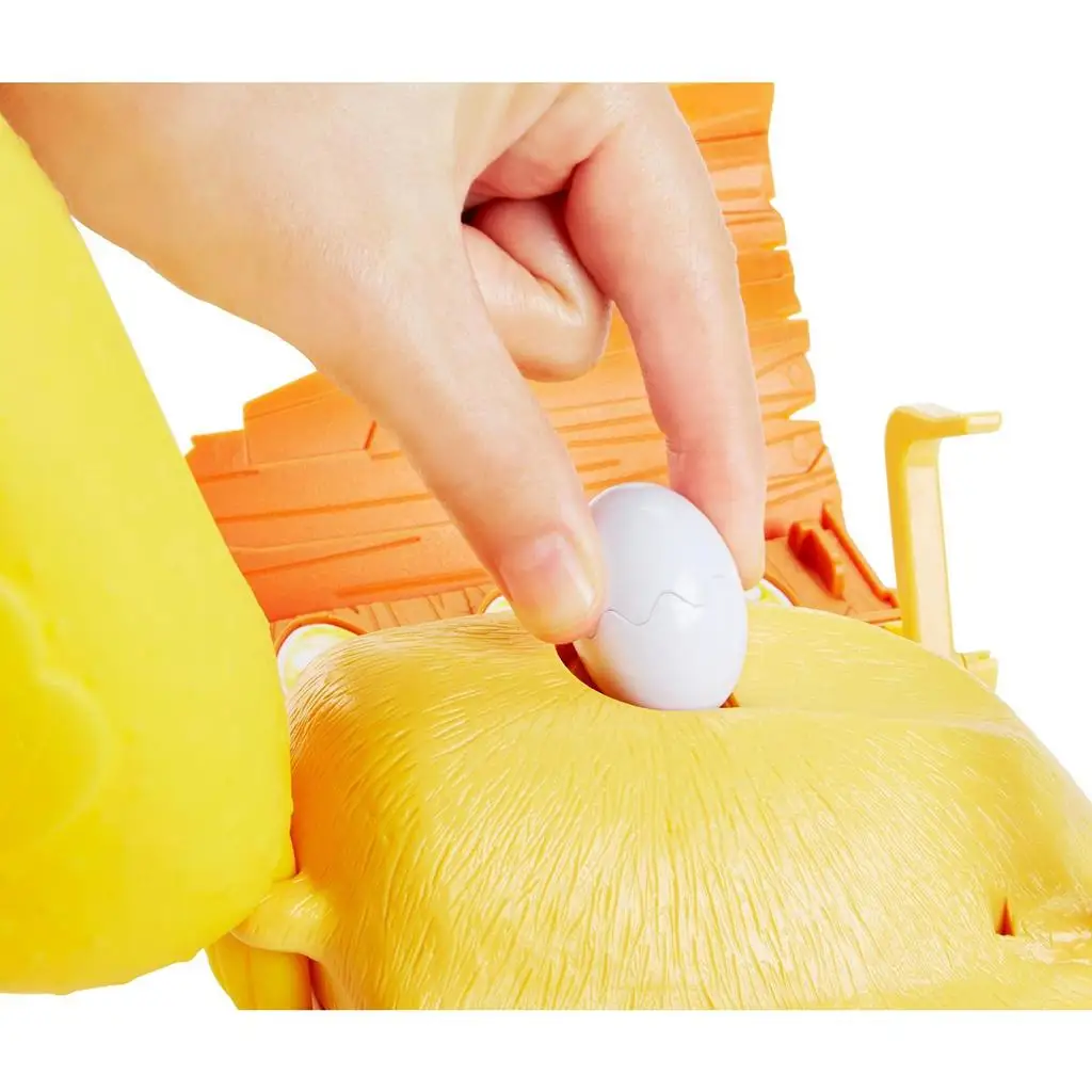 

Plastic Trick Hen Laying Eggs Funny Toy Interactive Joke Gift Family