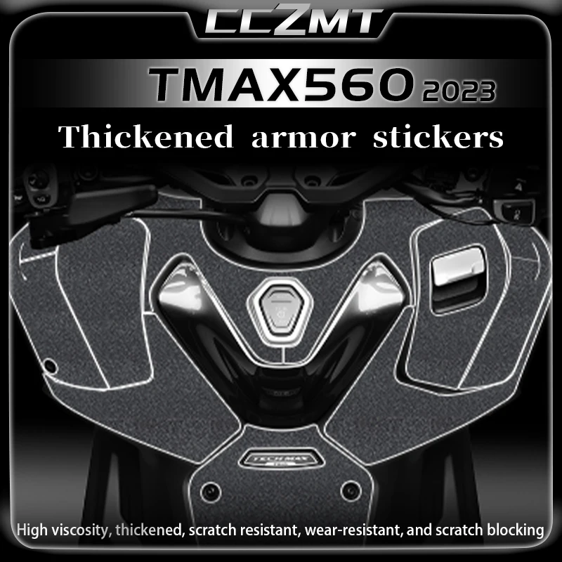 For Yamaha TMAX560 2022 2023 thickened armor stickers body protection stickers  decals car sticker accessories modification