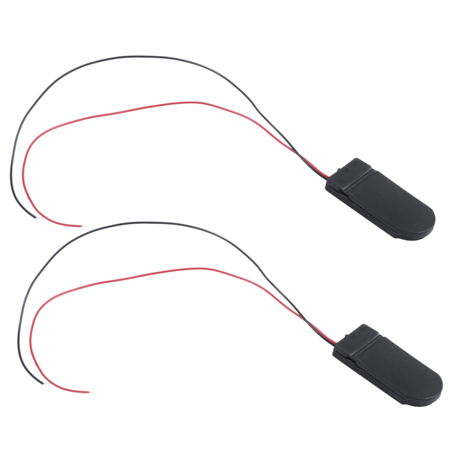 Excellent! 10 PCS ON/OFF Switch 2 x 3V CR2032 Cell Button Battery Holder for LED