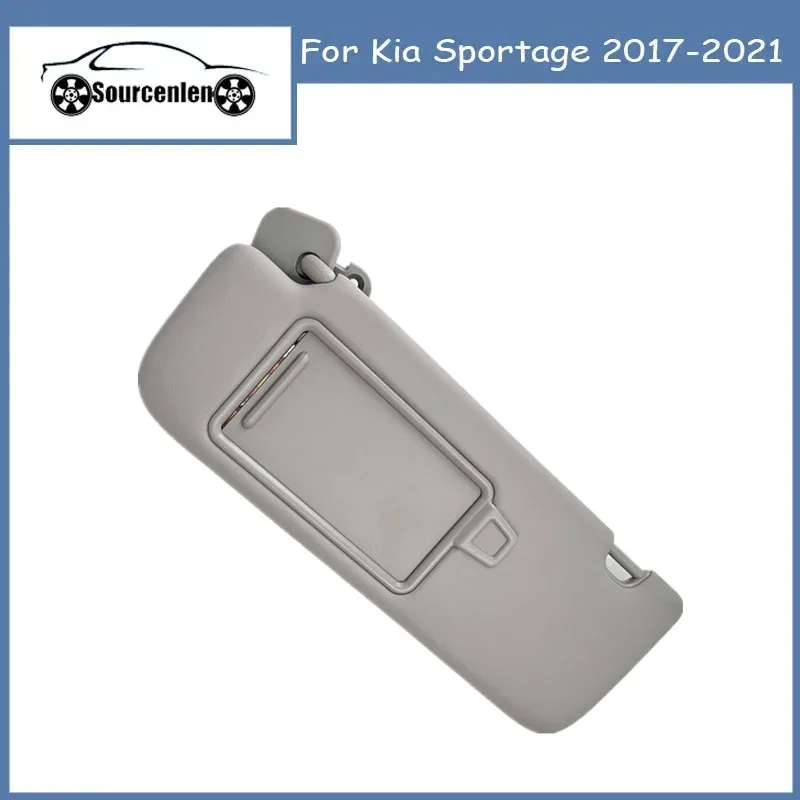 

For Kia Sportage 2017-2021 Sun Visor Makeup Mirror Gray Right Passenger Side 85210D9110ED 85220D9110ED