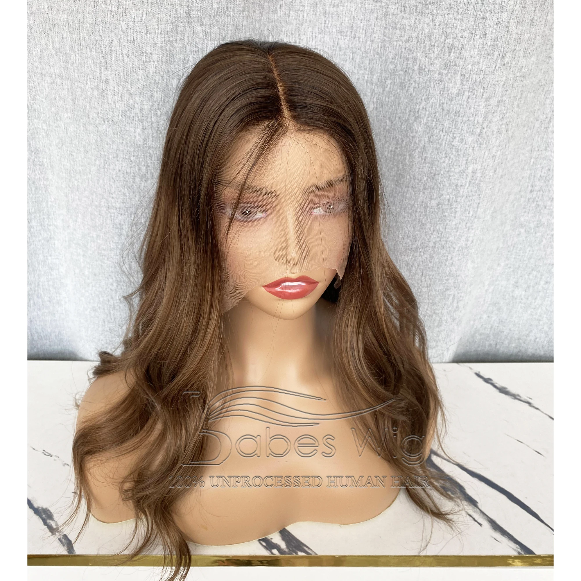 Light Ombre Real Best Human Hair Lace Front Wig natural Wavy hair Wigs for White women Human Hair wigs With Natural Hairline