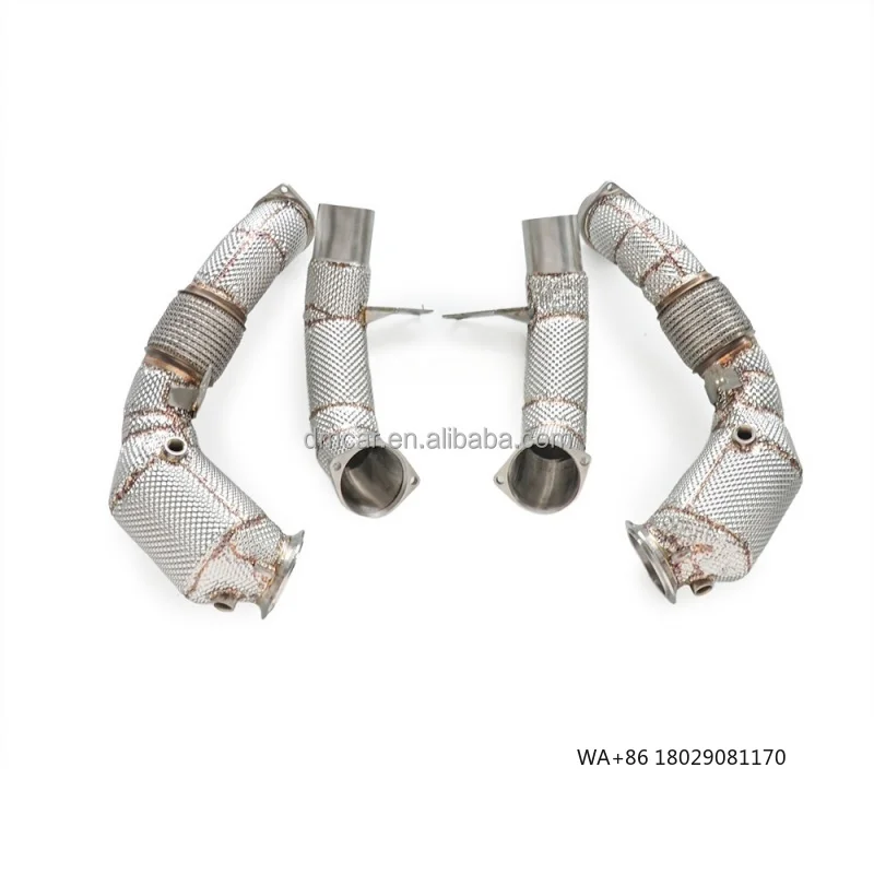 

Suitable for M650i M750i G12 G13 4.4T Insulated High-performance Stainless Steel Downpipe Automotive Exhaust Pipe