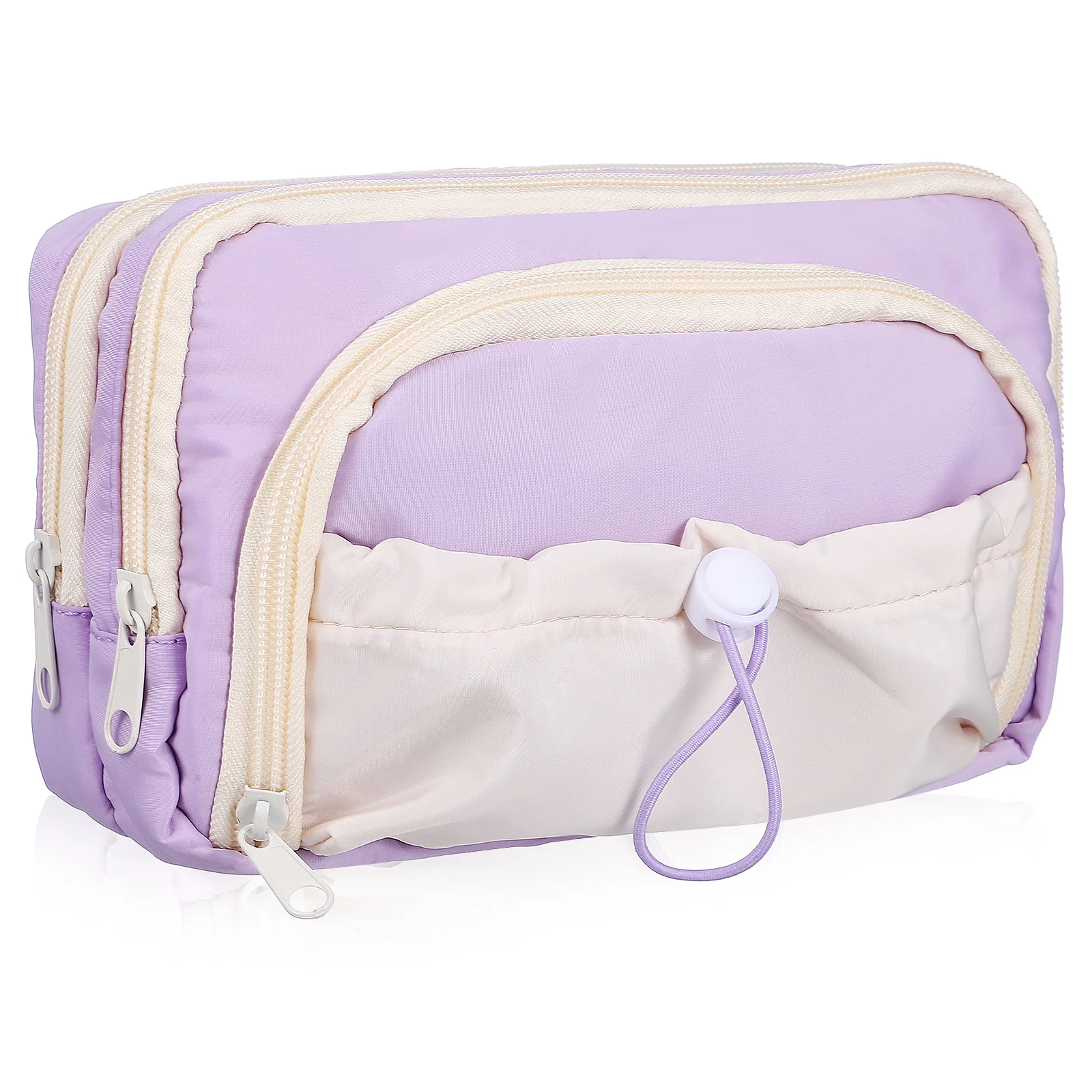 

Pencil Case Large Capacity Pen Pouch Multi Compartment School Supplies Organizer For Stationery Use Cloth Zipper