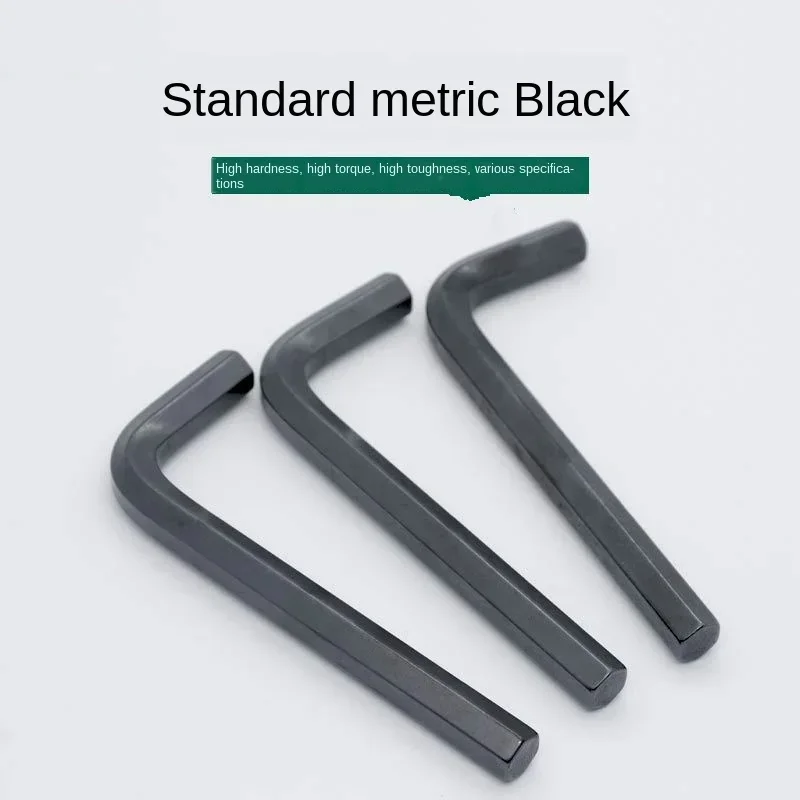 1pcs 12mm Steel L Shaped Metric Hexagon Hex Allen Key Set Wrench Long Metric L-Shape Key Screwdriver Repair Hand Tools Black