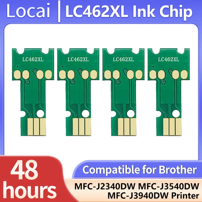 1set ~ 5set chip LC462 LC462XL Ink Cartridge Chip Compatible For Brother MFC-J2340DW MFC-J3540DW MFC-J3940DW Printer Priinter