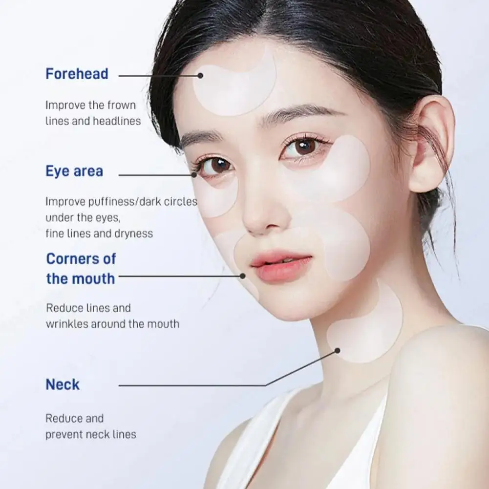 5Pairs/Box Eye Mask Moisturizing Eye Patches Remove Dark Circles Masks Eye Patches Under Eye Bags Korean Skin Care