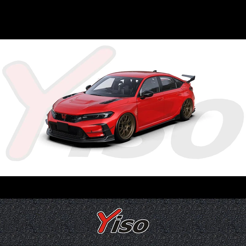 For HONDA TypeR FL5 YISO modified carbon fiber hood YISO BAT KING hood