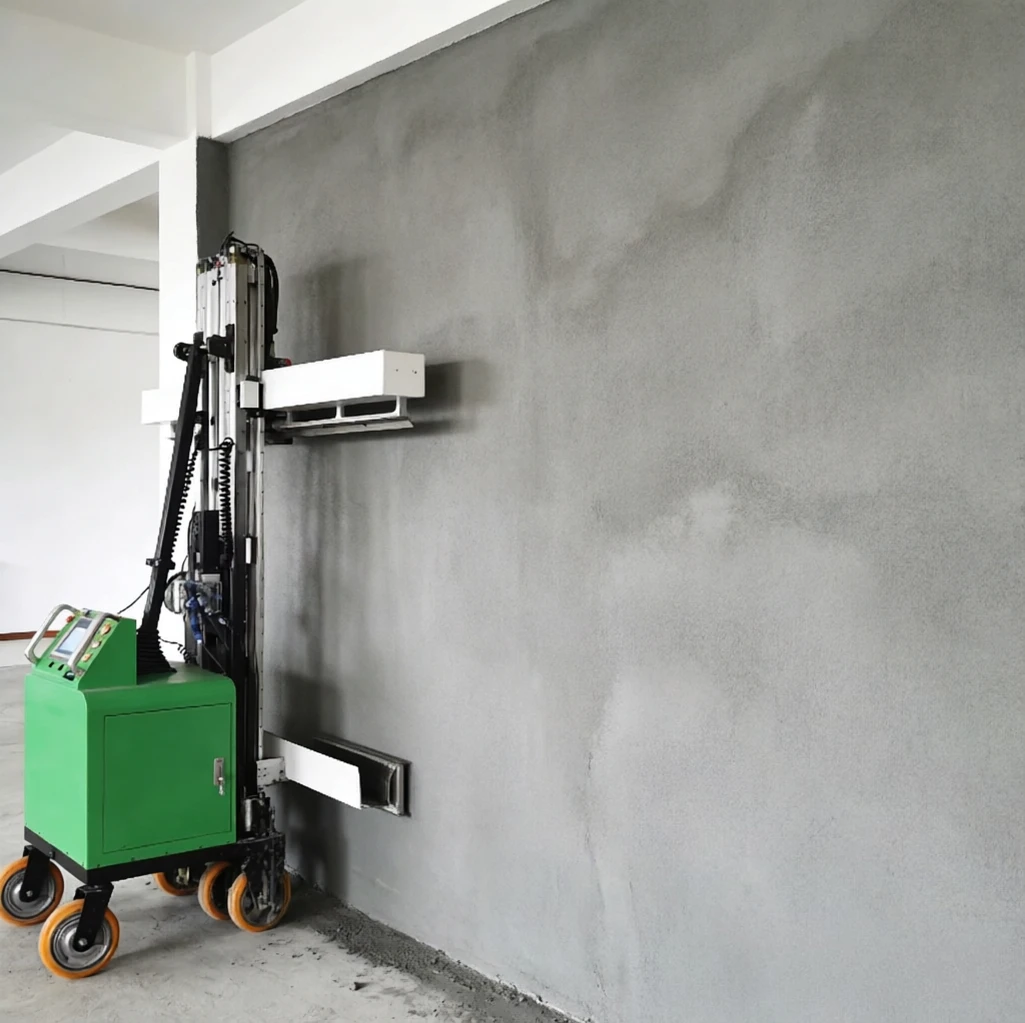 Construction Mortar Wall Smoothing Machine Construction Mortar Leveling Machine Mortar Wall Plastering Robot Smoothing Machine