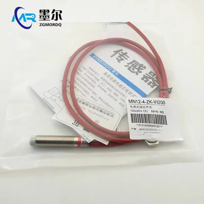 Proximity sensor MN12-4-ZK-W200 high temperature metal induction 4mm three wire NPN normally open 12V24V DC