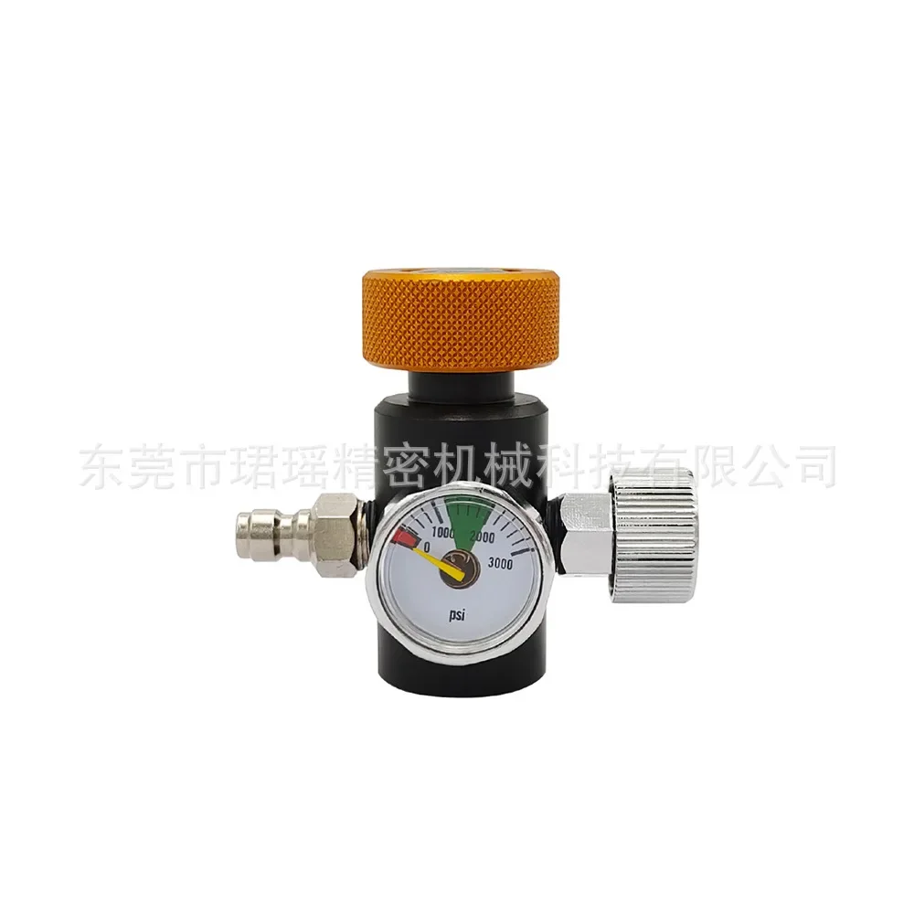 CO2 Carbon dioxide 12oz, 20oz small gas cylinder quick inflation connector G1/2-14 thread