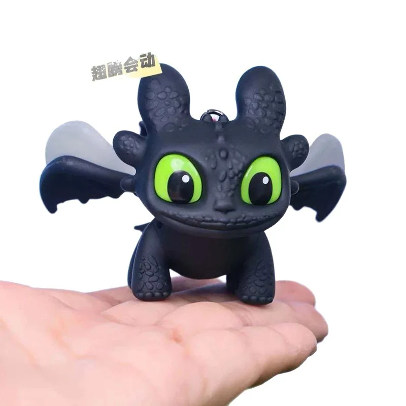 

Оригинальный милый светящийся беззубый Тарзан для салона автомобиля, подвижные крылья Ночной Фури, украшение для автомобиля, подвеска для автомобиля