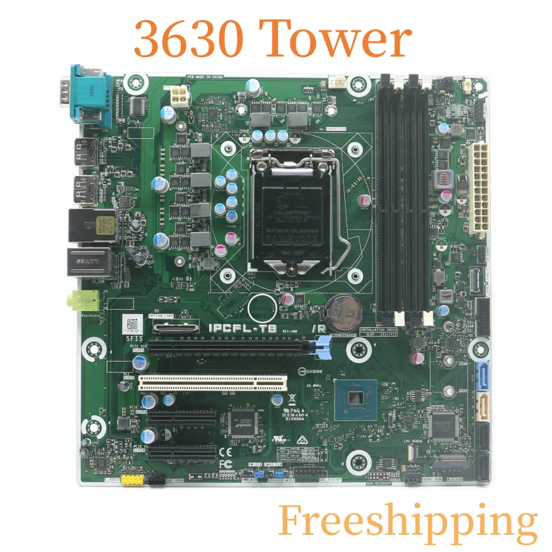 

CN-0Y2K8N For Dell Precision 3630 Tower Motherboard IPCFL-TB/R 0Y2K8N Y2K8N LGA1151 DDR4 Mainboard 100% Tested Fully Work