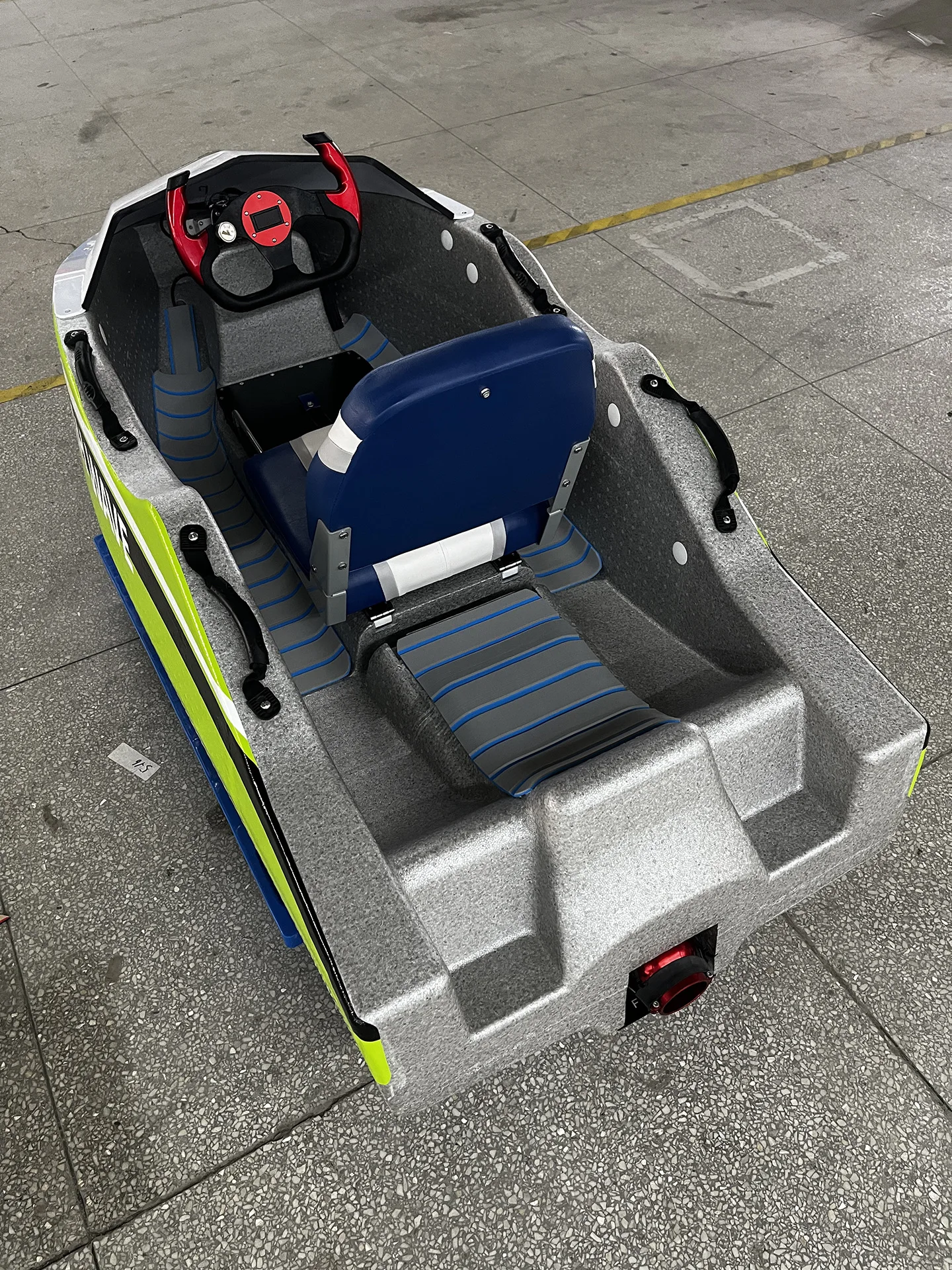 Electric Carding Boat Water Ski Douyin Same Double Surf Jet Speedboat