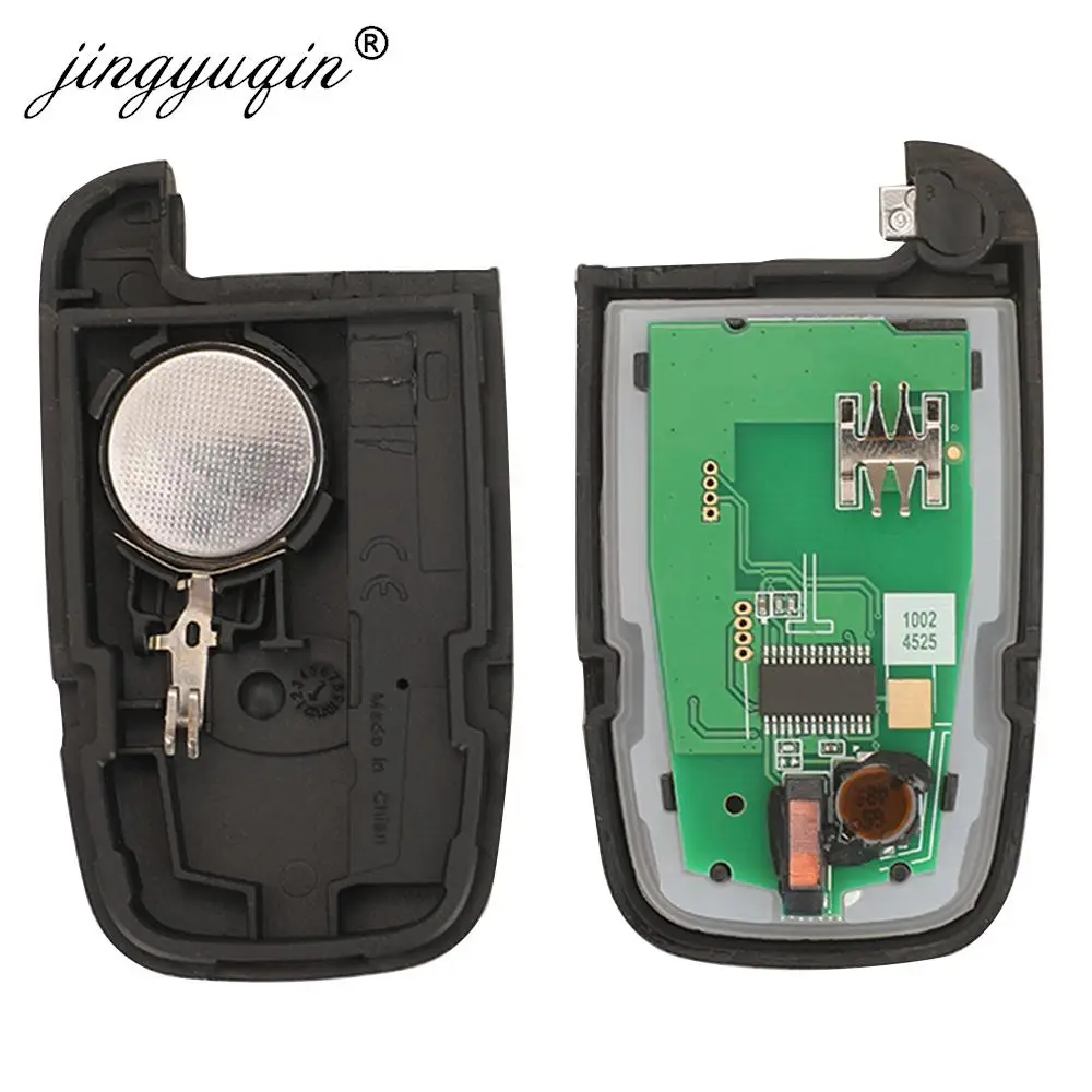 jingyuqin 433Mhz Car Remote Smart Key for HYUNDAI Tucson IX35 Accent Veloster Sonata Solaris SantaFe Verna I45 I30 SVI-MDFEU03