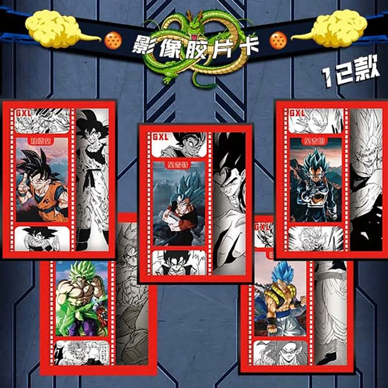 Caja de tarjetas genuinas de Dragon Ball, edición 30 aniversario, personaje de Anime, Son Goku, periférico, HCR, colección de tarjetas ocultas,