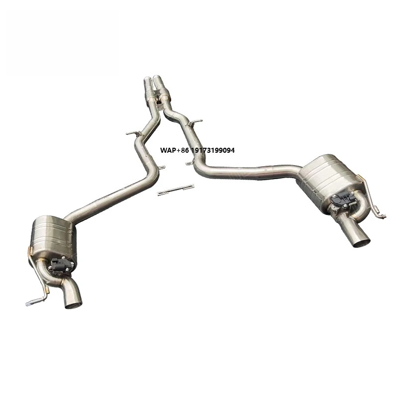 

2015 CLS350 W218 3.0L V6 Stainless Steel Exhaust System Performance Upgrade with Tips Premium Quality Exhaust Pipes