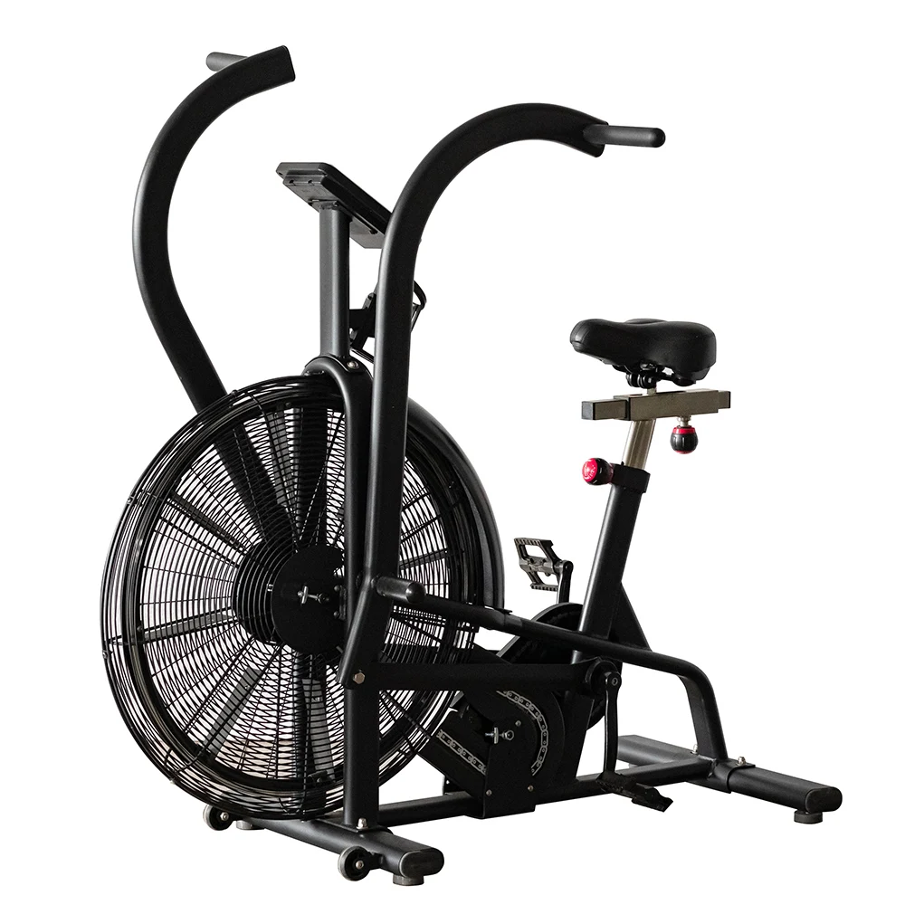 Commercial Indoor Cycling Air Bike with Chain/Belt Drive LED Display Gym Use Wholesale view 2