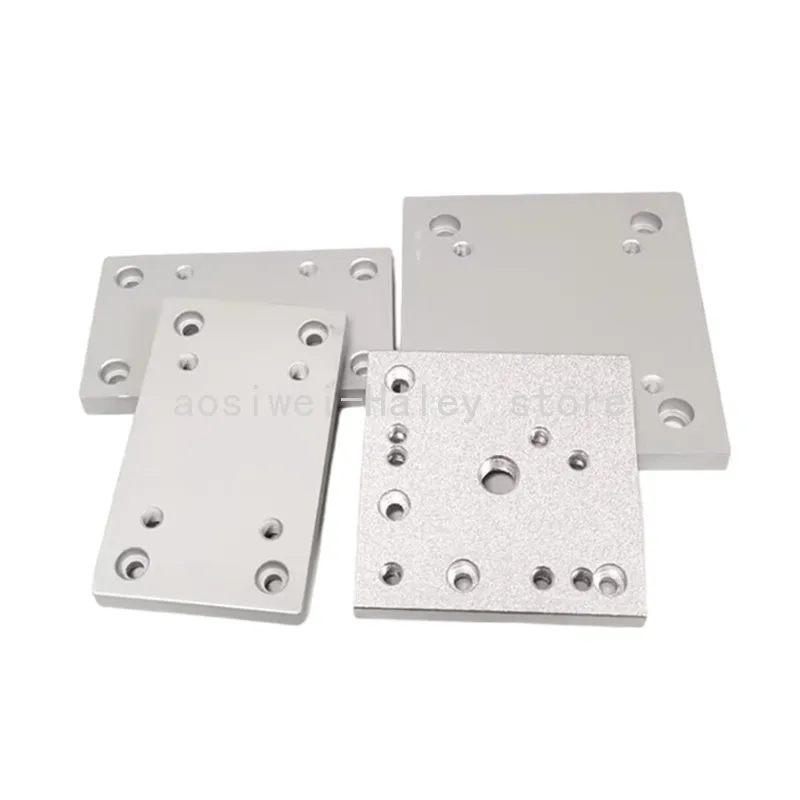 

1 шт. 2020/3030/4040 профиль концевая соединительная пластина ролики фиксированные универсальные колеса алюминий