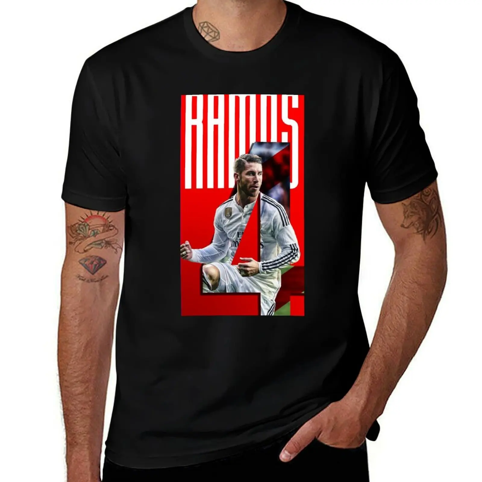 

sergio ramos T-Shirt custom shirt essential t shirt tshirts personalised sweat Men's t-shirt