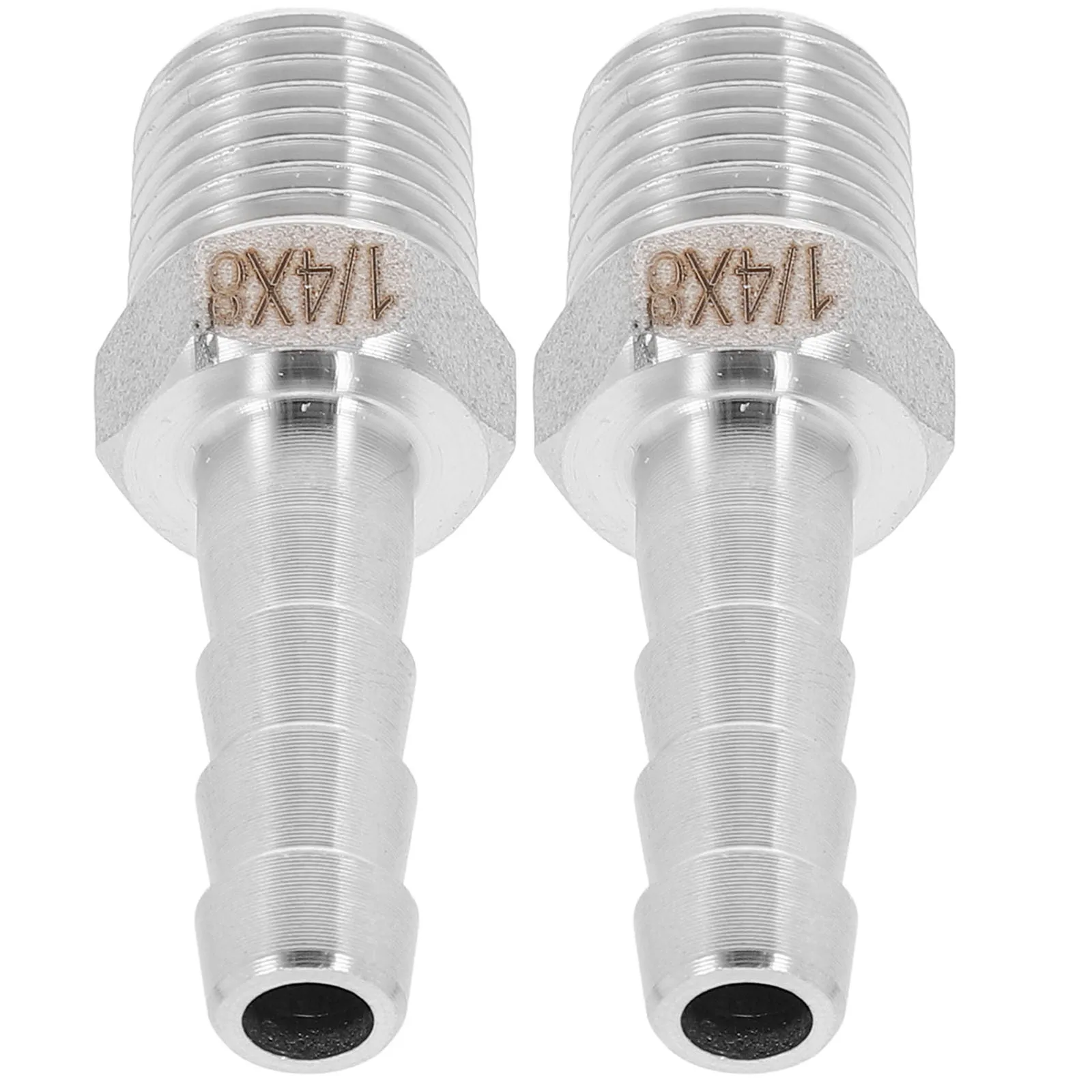

2Pcs Stainless 8mm Barb Hose Fittings 1 4 NPT Male Threads For Home Brewing Pipe Leak Proof Hose Fittings Connectors