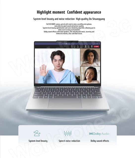 Lenovo Xiaoxin 13 Air Laptop 2025 Ryzen 7 7735HS 16GB RAM