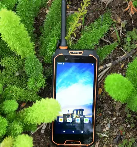Intrinsecamente seguro vhf uhf walkie talkie telefone m5 5g petróleo 8000mah 9 dobras tecnologia ex à prova de explosão handphone