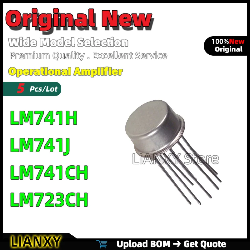 5-pz-to-99-8-lm741h-lm741j-lm741ch-lm723ch-amplificatore-operazionale-nuovo-originale