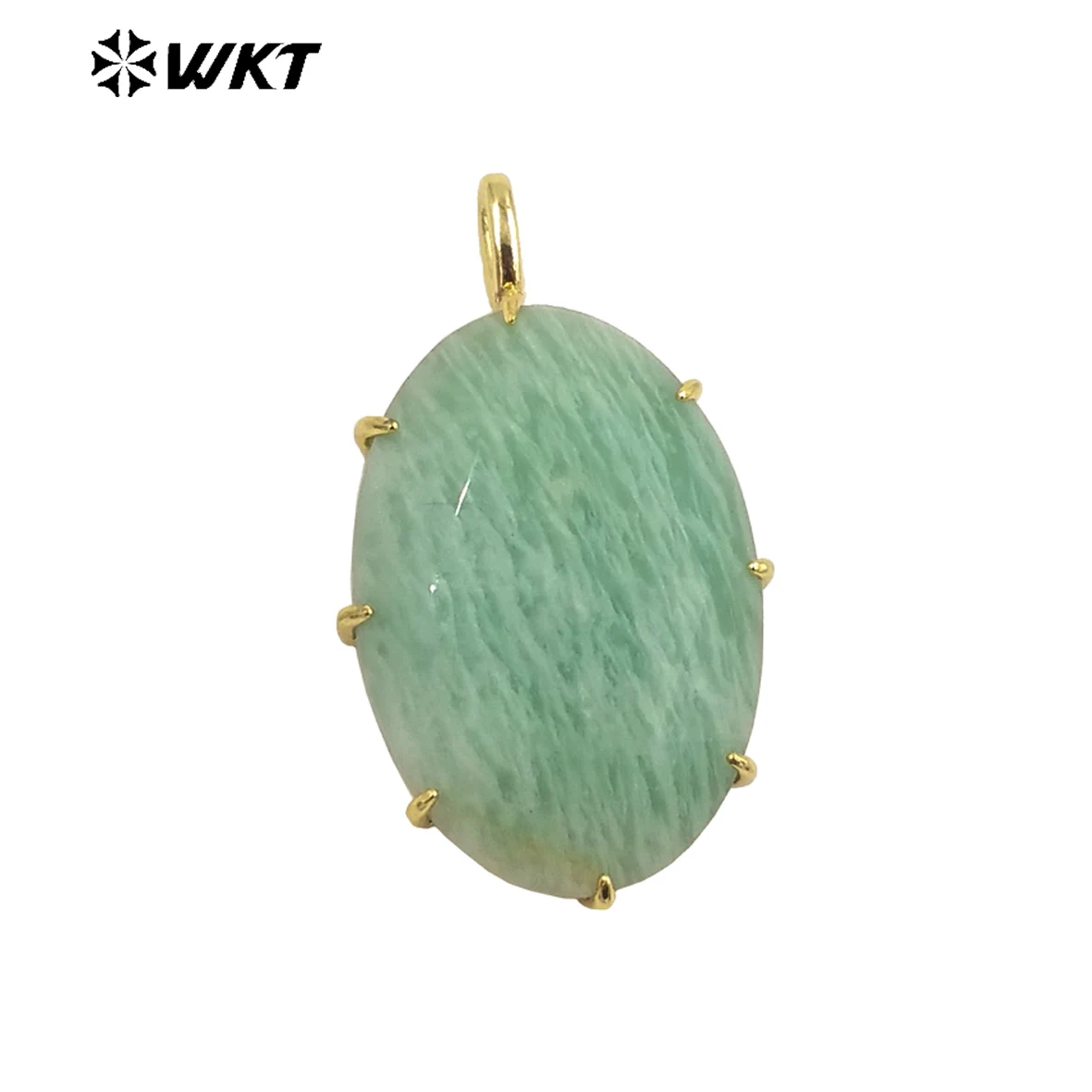 WT-P1912 Water Drop Shape Multi-Colored Gemstone Jewelry Pendant DIY Clothing Necklace Material Girls Jewelry Collocation