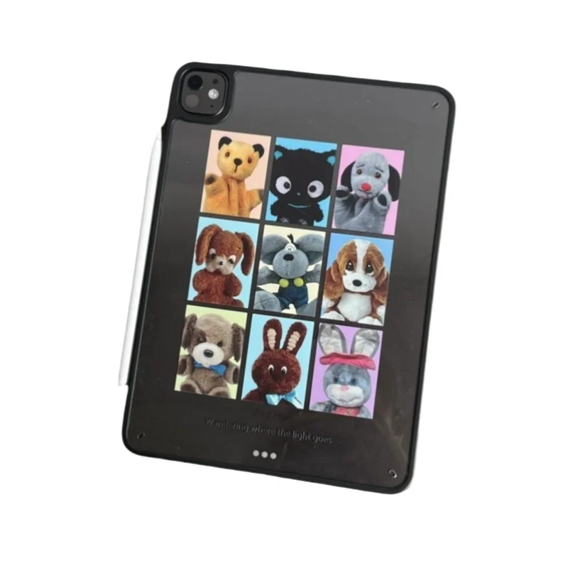 

Cartoon Dolls Tablet Case For Mini 7 6 iPad 11 10 6 5 Pro 2024 2022 2021 2020 2018 Air 2025 2024 5 4 Back Cover