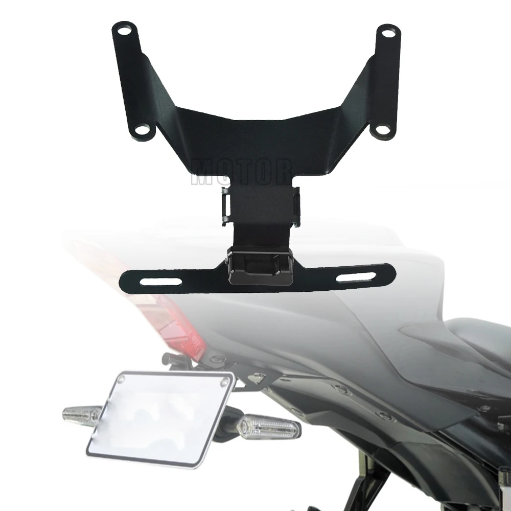 

License Plate Holder FOR CFMOTO CF MOTO CF800NK 800NK 800 NK 2023 2024 2025 Motorcycle Tail Tidy Fender Eliminator LED Light