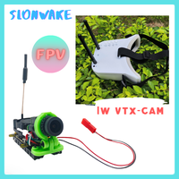 New Goggles FPV 3 Inch White Glasses 5.8G 48CH 1000mW Video Transmitter Smart Audio+1000TVL FPV Camera 170° for FPV Racing Drone