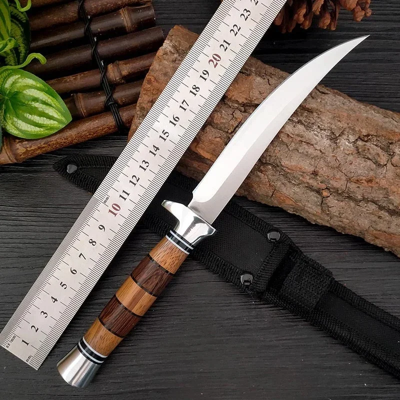 5.5inch Stainless Steel Boning Knife Forged Chef Cutting Knife with Sheath Chef Cooking Knife Meat Cleaver