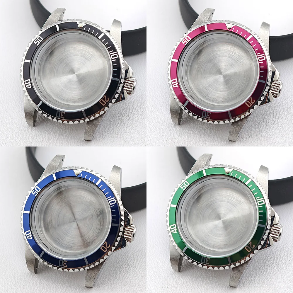 

39.5MM Watch Accessories Vintage Case Dome Acrylic Glass For N H-35 NH36 NH34 Movement Watch Case For Retro Submariner