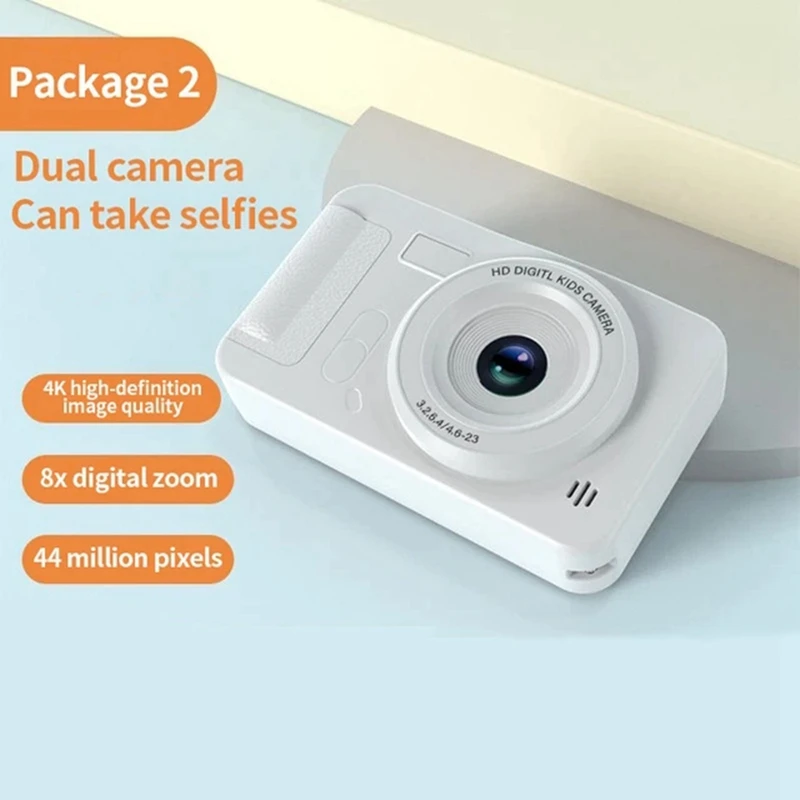 A16Q-4K Digital Camera 44 Megapixels HD Photography CCD Travel Selfie Pocket Students Campus Selfie Camera