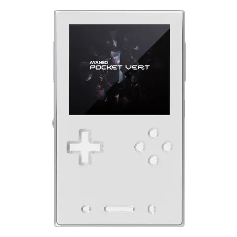 AYANEO Pocket Vert Retro Handheld Game Console, 3.5" 1600*1440 LCD Screen, CNC Full Metal Body, Snapdragon 8+ Gen 1