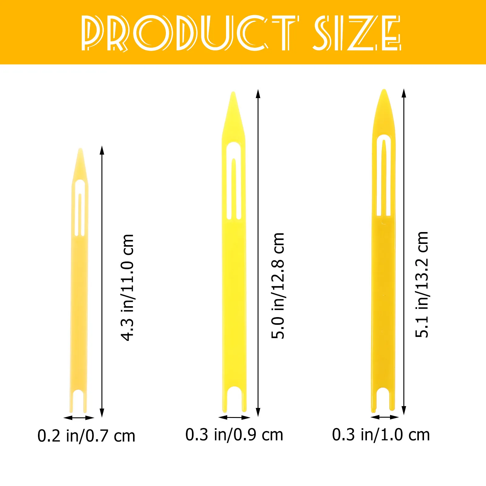 20Pcs Fishing Netting Shuttles Plastic Embroidery Net Sewing Needle Mending Tool for Fishing Net Repair Knitting Weaving